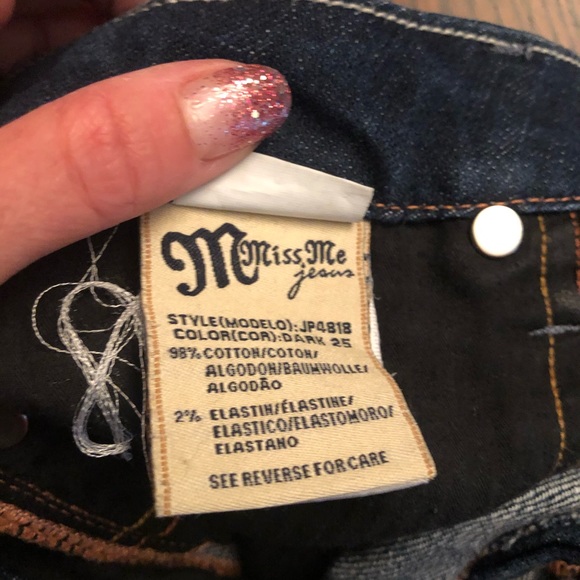 Miss Me Jeans Boot Cut Size 27 - Picture 7 of 9